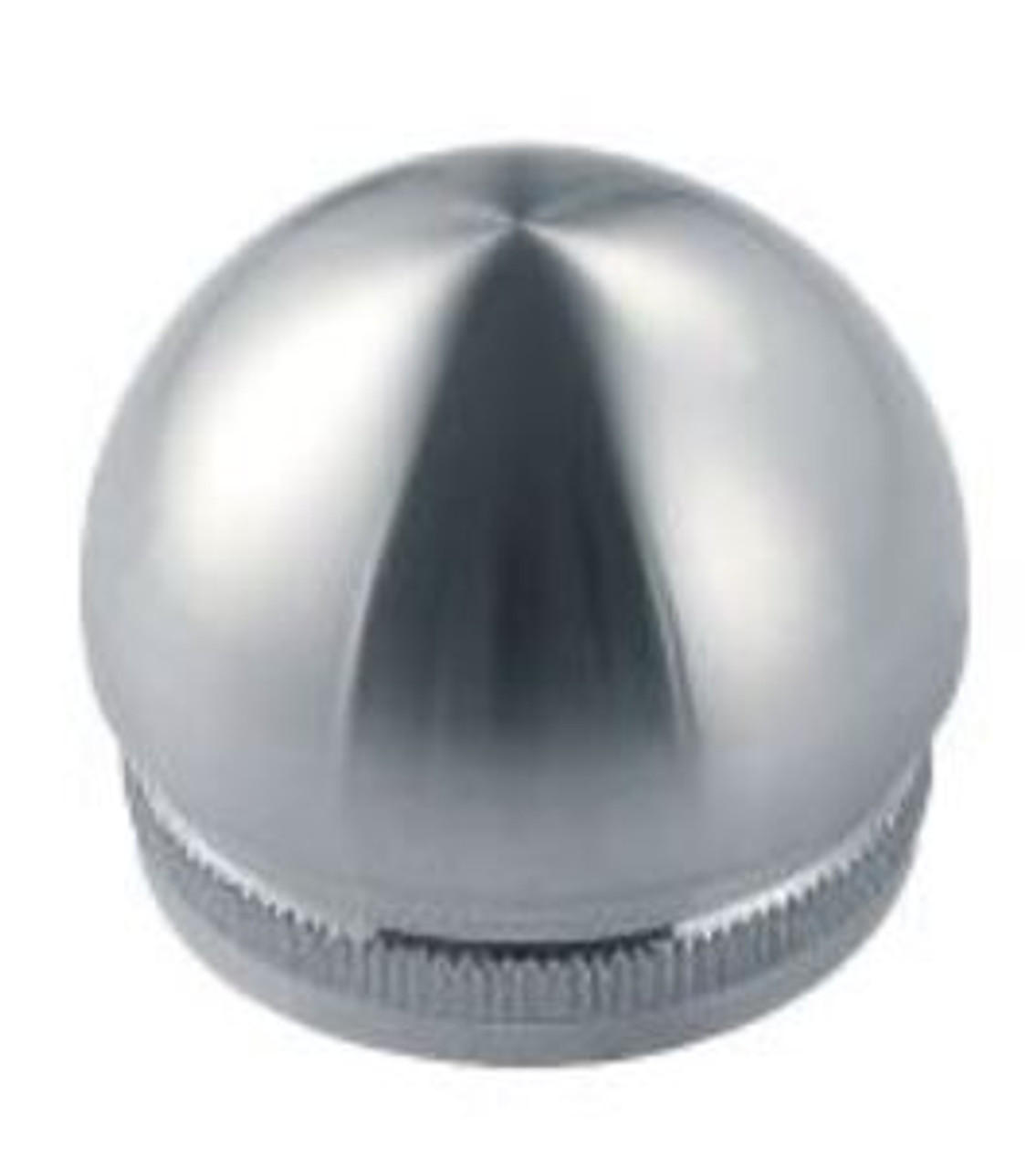EC621038HDOBS - BL END CAP ROUND DOME SS 316 FOR 38.1 MM DIA PIPE & 1.5 MM