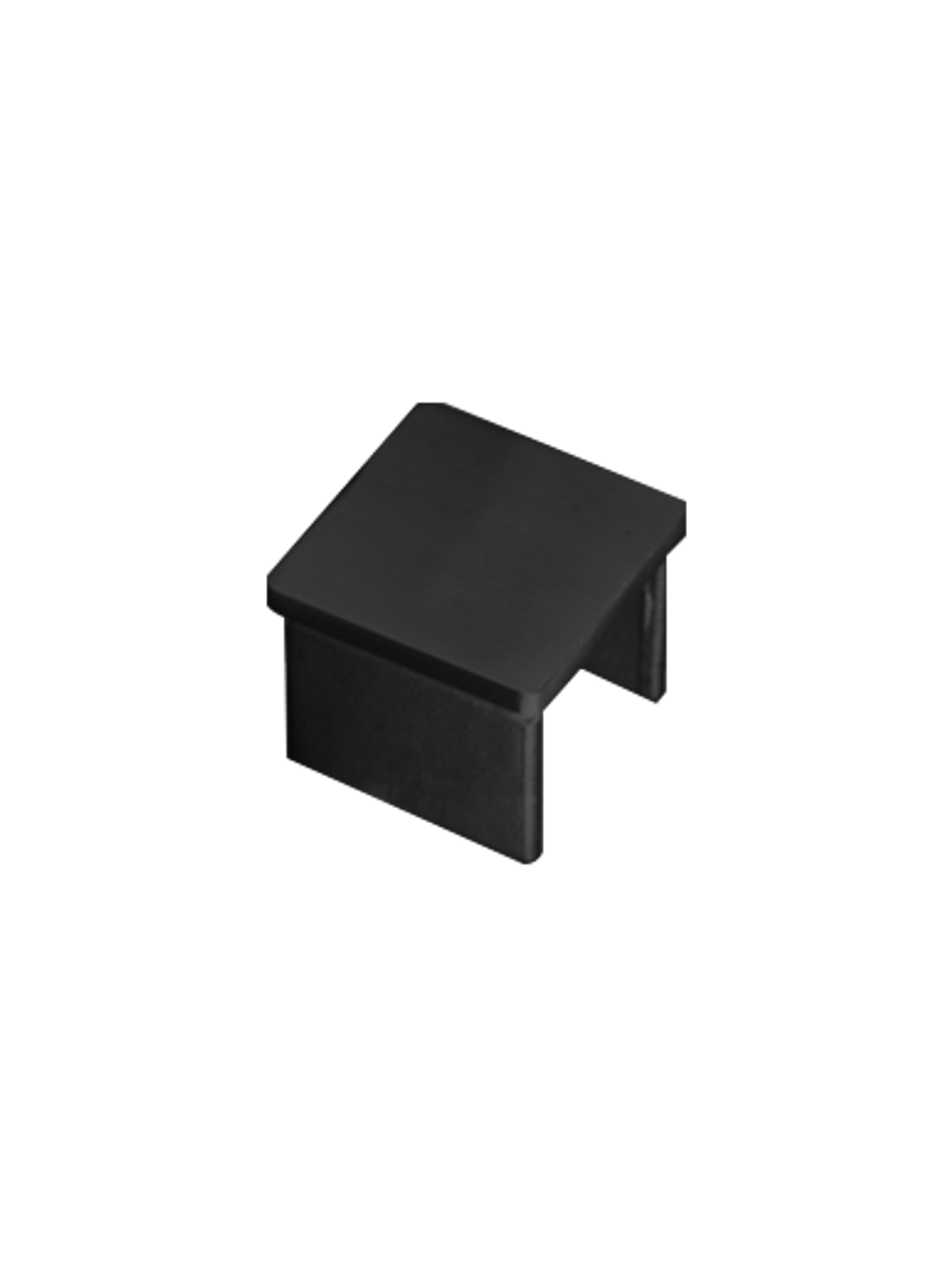 EC440HR0BL | SQUARE CAP RAIL END CAP FOR 40 x 40mm HANDRAIL