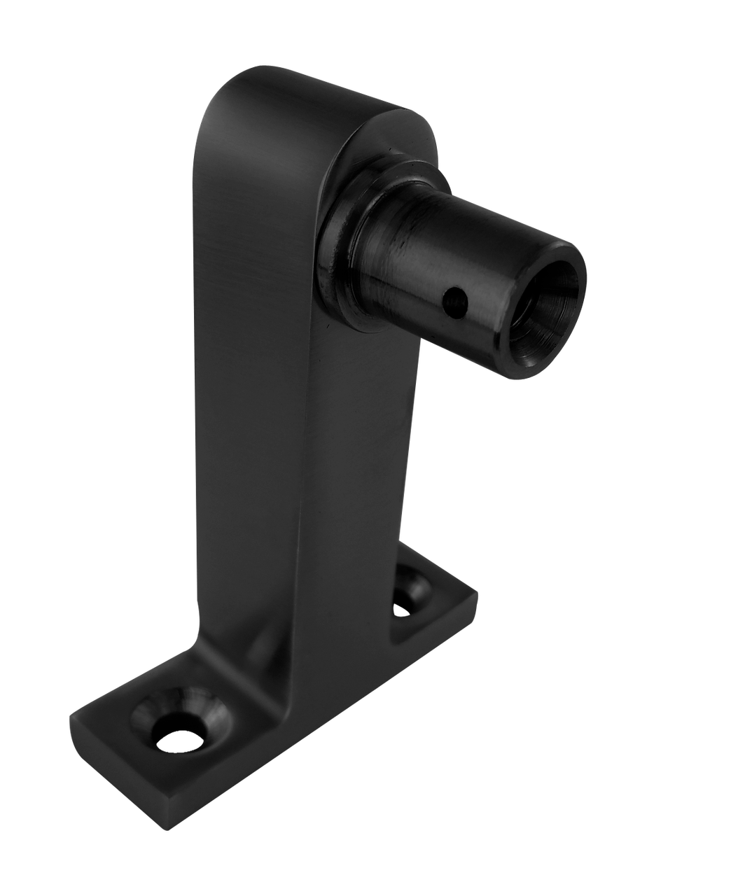 PI500XXBL Top Pivot With Flat Back in Black Finish