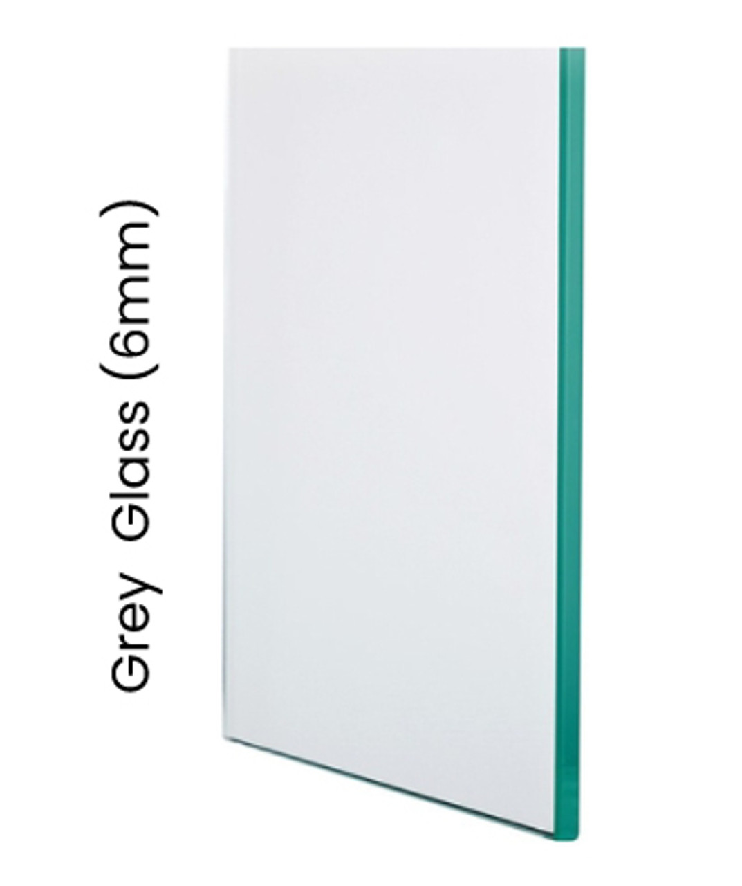 Grey Glass Mirror