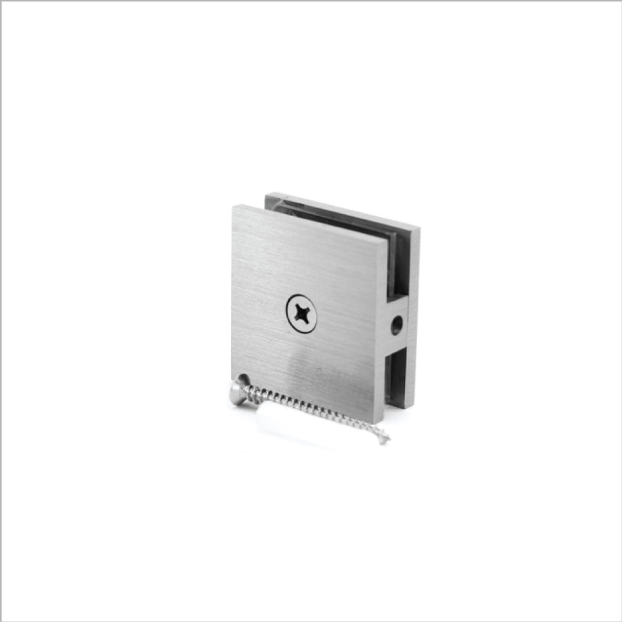 GC111ED | Single Hole | Wall to Glass Connector 