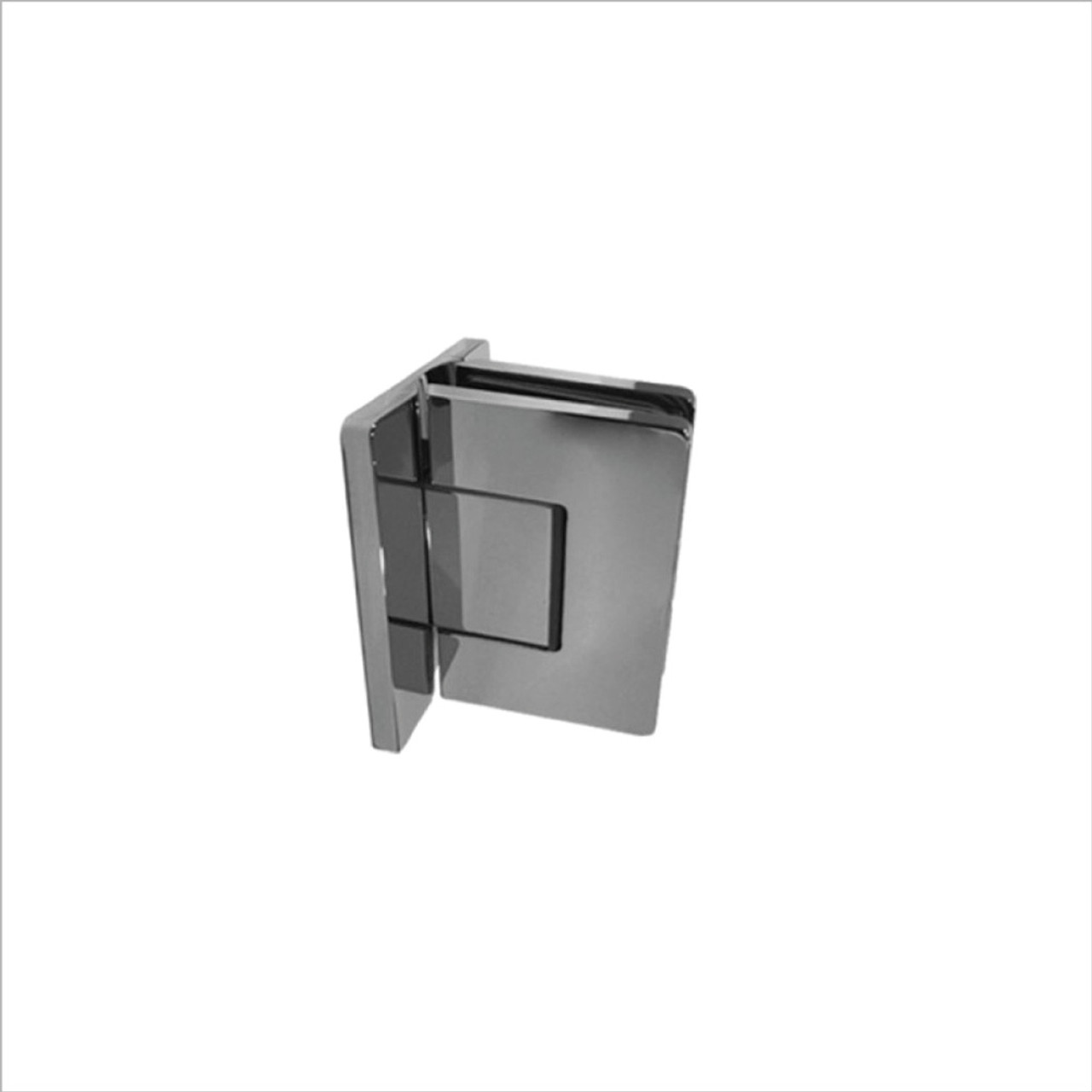 SHVANWMED | Concealed Holes Wall Mount Full Back Plate (Chrome Polish Finish)