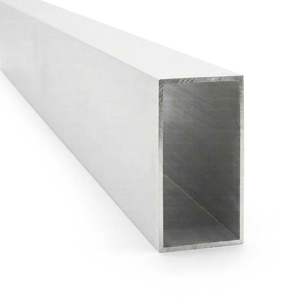 FS400-2001 | ALUMINUM BAR HOLLOW 1-3/4 X 4 BY 24FT (44.5MM X 101.6MM)