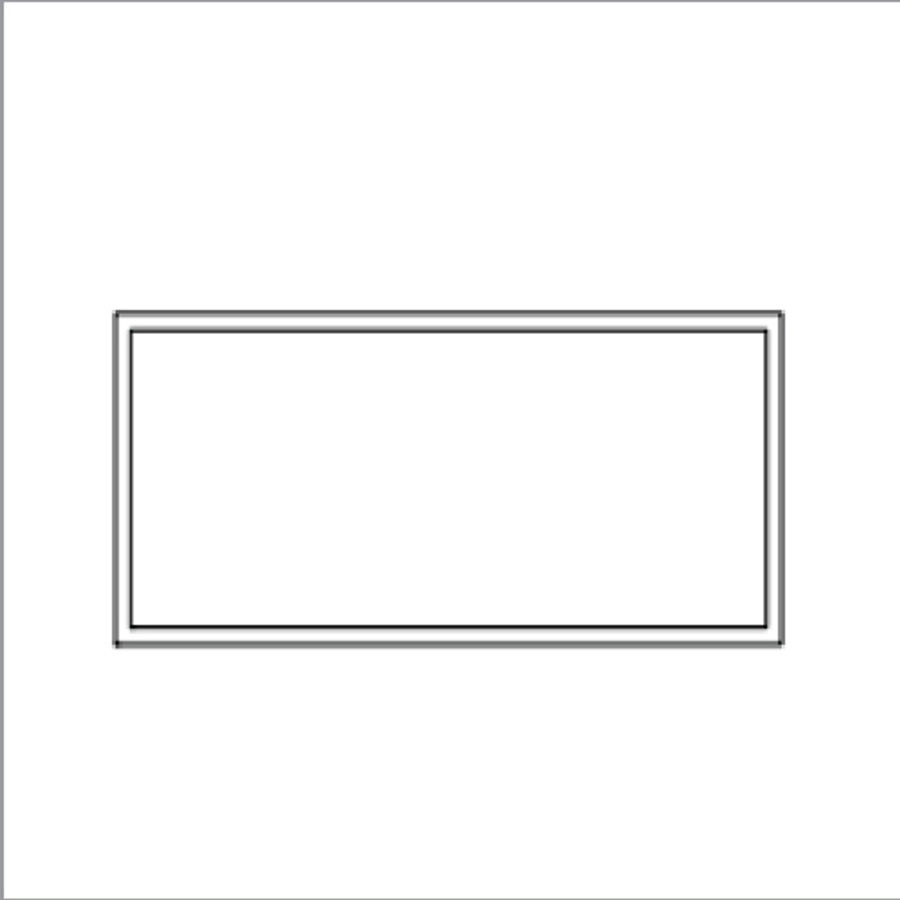 FS400-0096SA | ALUMINUM BAR HOLLOW  