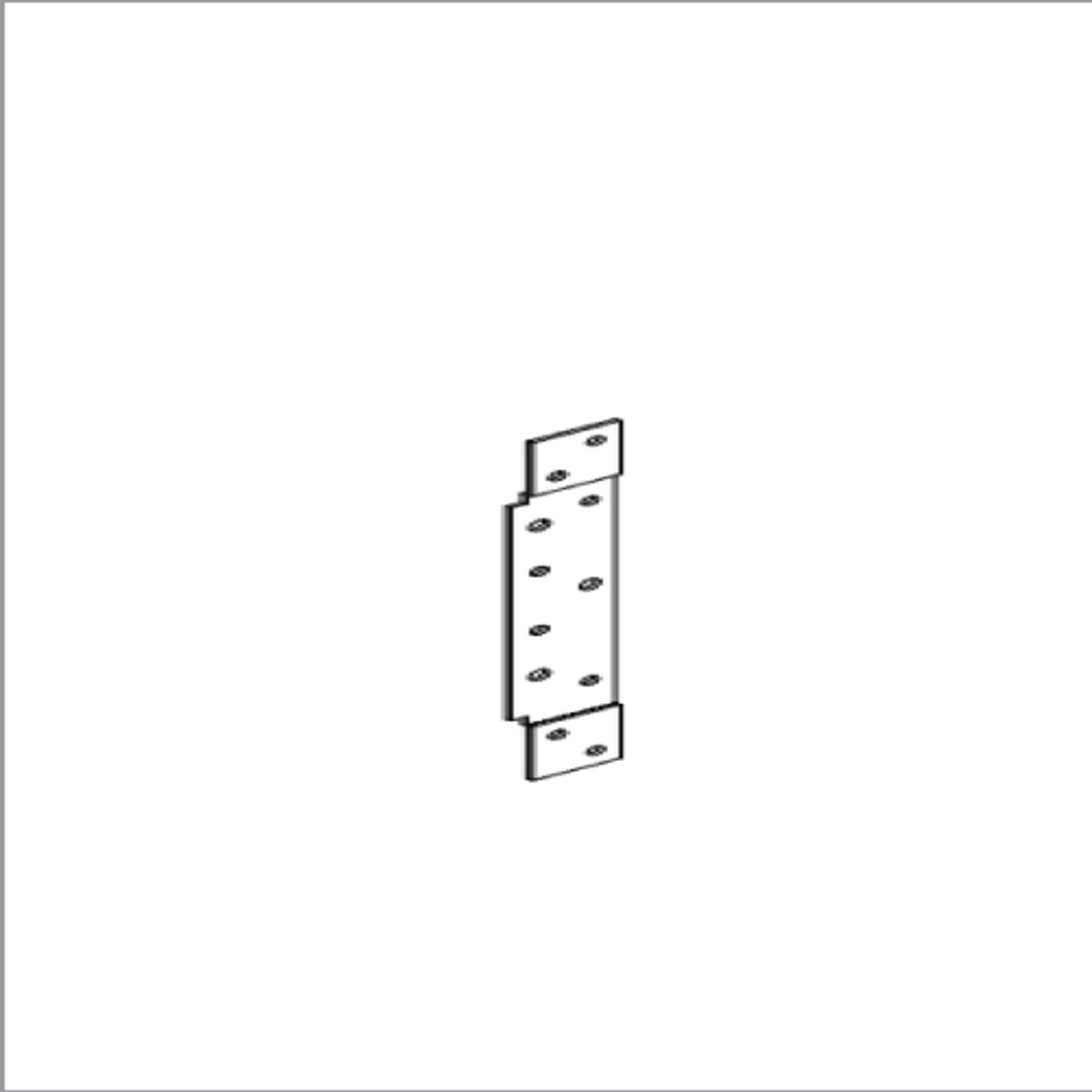 FS9000-1027BS | UNIVERSAL BACK-UP PLATE FOR BUTT HINGE