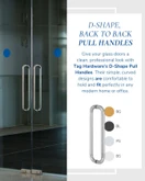 Door Handle and Towel Bar: A Practical Upgrade for Frameless Shower Doors