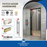 Unveiling the Potential of Patch Door Hardware