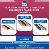 Transform Space with Precision-Engineered Aluminium U Channels Transform Space with Precision-Engineered Aluminium U Channels