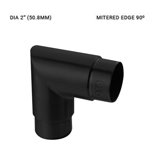 EB44220EBL | 90-DEGREE ELBOW FOR 42.4 x 2mm