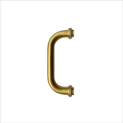 H6CMBG Single Sided Round Handle Brushed Gold