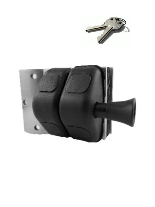 MAGNETIC LOCK LATCH GLASS TO POST