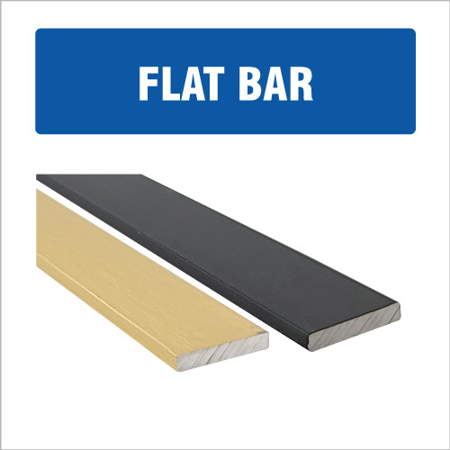 G | FLAT BAR IN ALUMINIUM 1/8" X 3/4" IN 12 FEET | E3FL1834