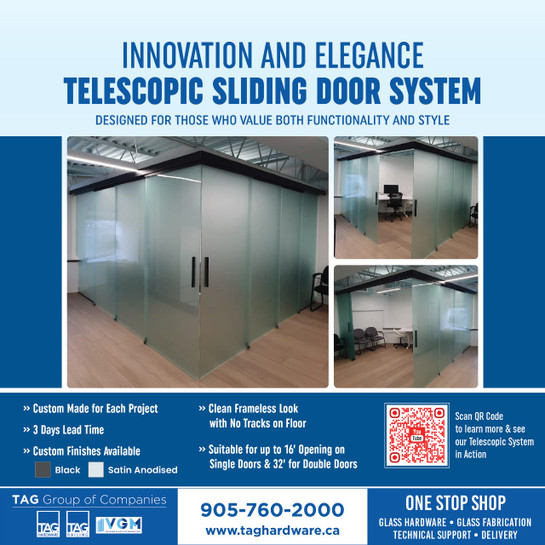 Innovation and Elegance with Telescopic Sliding Door System by TAG Innovation and Elegance with Telescopic Sliding Door System by TAG