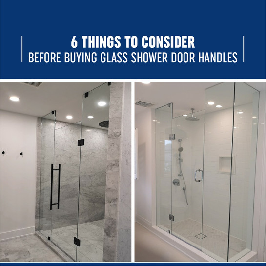 6 Things to Consider Before Buying Glass Shower Door Handles
