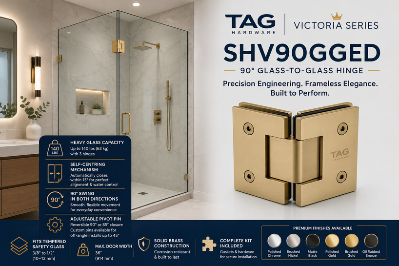The Victoria Series SHV90GGED by TAG Hardware