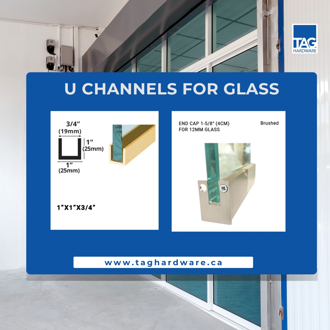 Mastering Elegance TAG Hardware's Mechanical Glazing Channels Redefine
