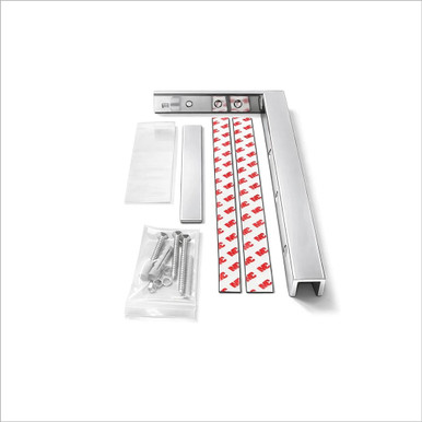 GSLGWCPR | 8" L Support Glass-to-glass in Chrome finish - TAG HARDWARE