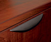 Modern Boat shaped 14' Feet Metal Leg Conference Table, #OF-CON-CV23