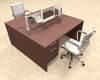 Two Person Modern Aluminum Organizer Divider Office Workstation, #OT-SUL-FPW14