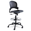 Zippi Plastic Extended-Height Chair, Black, #SF-2275-BL
