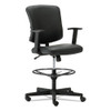 Everyday Task Stool, Black, Leather, #AL-1193