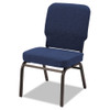 Oversize Stack Chair, Navy Fabric Upholstery, 2/carton, #AL-1233