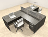 Two Person Modern Accoustic Divider Office Workstation Desk Set, #OT-SUL-SPRG78