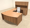 5pc U Shape Modern Executive Office Desk, #OT-SUL-U13
