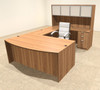 5pc U Shape Modern Executive Office Desk, #OT-SUL-U37