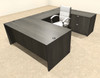 4pc U Shape Modern Executive Office Desk, #OT-SUL-U61
