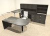 7PC U Shape Modern Executive Office Desk w/Height Adjustable Desk, OT-SUL-UH58