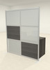 One Loft Modern Office Home Aluminum Frame Partition / Divider / Sneeze Guard, #UT-ALU-P16-C
