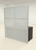 One Loft Modern Office Home Aluminum Frame Partition / Divider / Sneeze Guard, #UT-ALU-P20