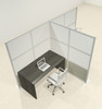 One T Shaped Loft Modern Office Home Aluminum Frame Partition / Divider / Sneeze Guard, #UT-ALU-P65-A