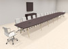 Modern Boat shaped 28' Feet Conference Table, #OF-CON-CW75