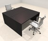 Two Person Modern Office Workstation Desk Set, #OT-SUL-FPN4