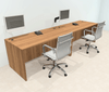 Two Person Modern Office Workstation Desk Set, #OT-SUL-SPN1