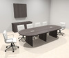 Modern Racetrack 10' Feet Conference Table, #OF-CON-CR8