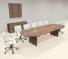 Modern Racetrack 12' Feet Conference Table, #OF-CON-CR12