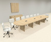 Modern Racetrack 16' Feet Conference Table, #OF-CON-CR27