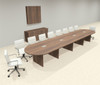 Modern Racetrack 18' Feet Conference Table, #OF-CON-CR36