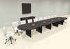 Modern Racetrack 20' Feet Conference Table, #OF-CON-CR47