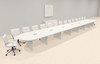 Modern Racetrack 30' Feet Conference Table, #OF-CON-CR81
