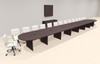 Modern Racetrack 30' Feet Conference Table, #OF-CON-CR86