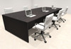 Six Person Modern No Panel Office Workstation Desk Set, #OT-SUS-FPN14