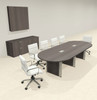 Racetrack Cable Management 10' Feet Conference Table, #OF-CON-CRP8