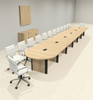 Racetrack Cable Management 26' Feet Conference Table, #OF-CON-CRP67