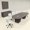 Modern Racetrack 10' Feet Conference Table, #OF-CON-CRQ8