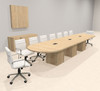 Modern Racetrack 16' Feet Conference Table, #OF-CON-CRQ27
