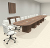 Modern Racetrack 24' Feet Conference Table, #OF-CON-CRQ60